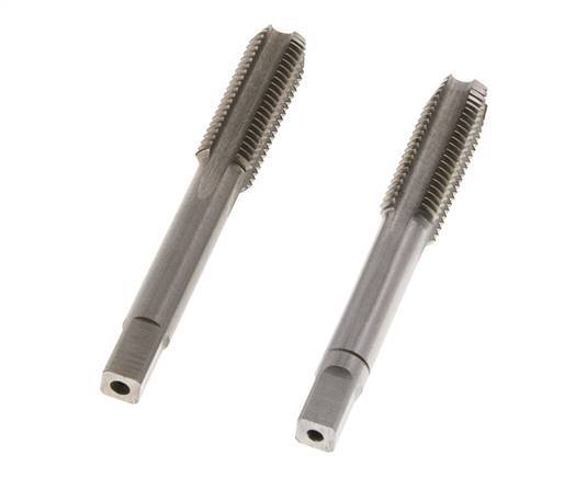 macho de rosca manual de 2 piezas M 8x1,00 Rosca fina (DIN 2181)