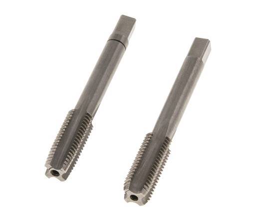 macho de rosca manual de 2 piezas M 10x1,25 Rosca fina (DIN 2181)