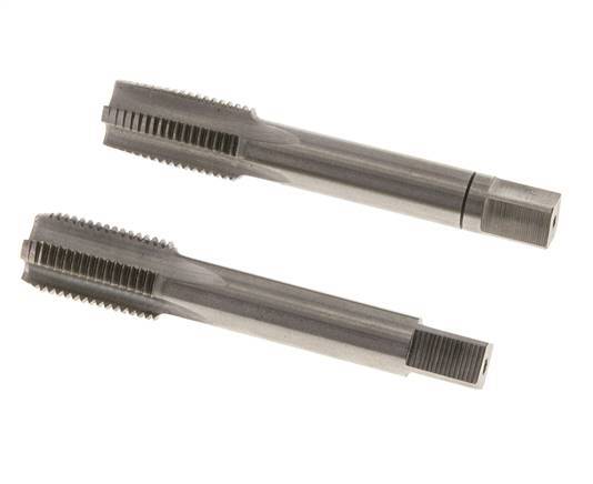 macho de rosca manual de 2 piezas M 12x1,25 Rosca fina (DIN 2181)