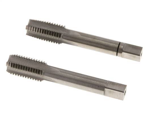macho de rosca manual de 2 piezas M 12x1,50 Rosca fina (DIN 2181)