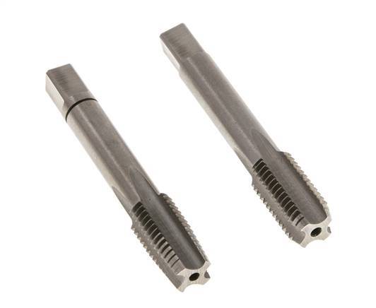 macho de rosca manual de 2 piezas M 12x1,50 Rosca fina (DIN 2181)