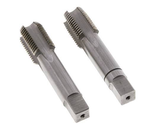 macho de rosca manual de 2 piezas M 16x1,50 Rosca fina (DIN 2181)
