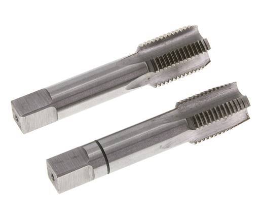 macho de rosca manual de 2 piezas M 16x1,50 Rosca fina (DIN 2181)