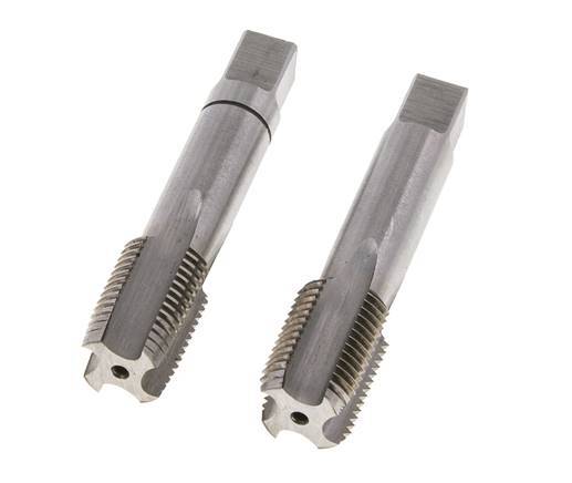 macho de rosca manual de 2 piezas M 16x1,50 Rosca fina (DIN 2181)
