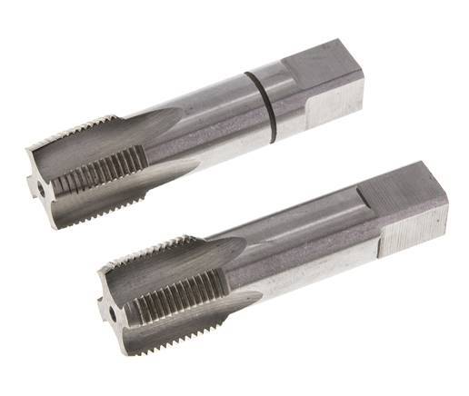 macho de rosca manual de 2 piezas M 22x1,50 Rosca fina (DIN 2181)