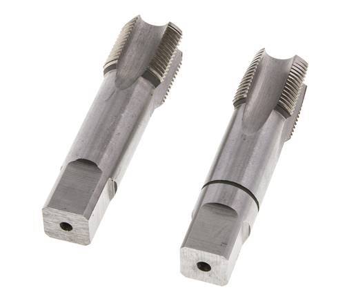 macho de rosca manual de 2 piezas M 22x1,50 Rosca fina (DIN 2181)