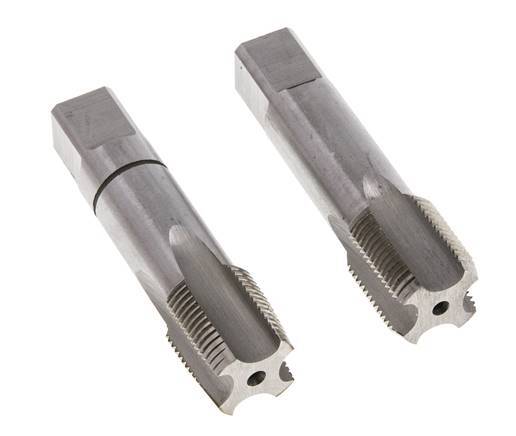 macho de rosca manual de 2 piezas M 22x1,50 Rosca fina (DIN 2181)