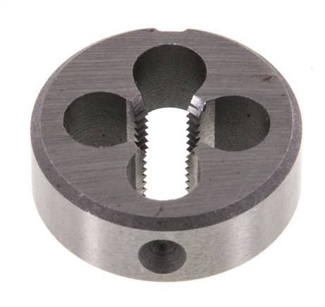 Matriz redonda DIN EN 22568 Rosca fina M 6x0,75