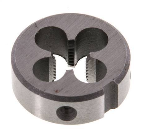 Matriz redonda DIN EN 22568 Rosca fina M 6x0,75