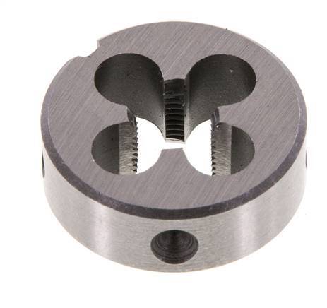 Matriz redonda DIN EN 22568 Rosca fina M 8x0,75