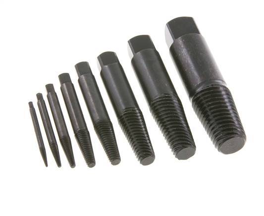 Extractor de tornillos Tamaño 1 - 8 (M 3 - M 45)