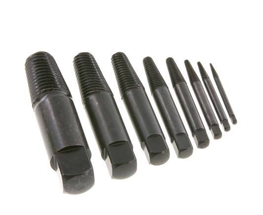 Extractor de tornillos Tamaño 1 - 8 (M 3 - M 45)