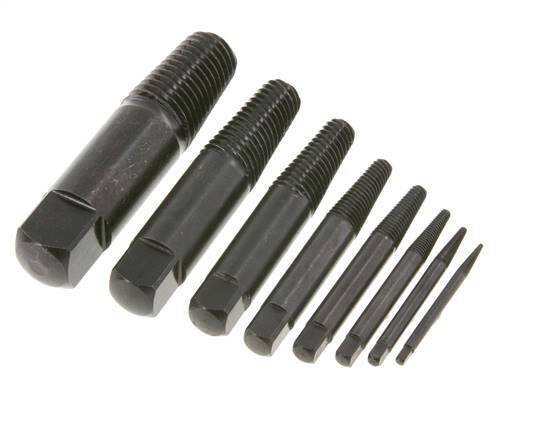 Extractor de tornillos Tamaño 1 - 8 (M 3 - M 45)