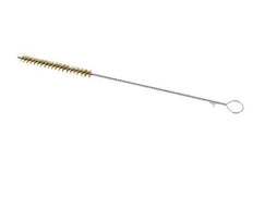 Cepillo de tubo con ojal de 10 mm de alambre de latón corrugado