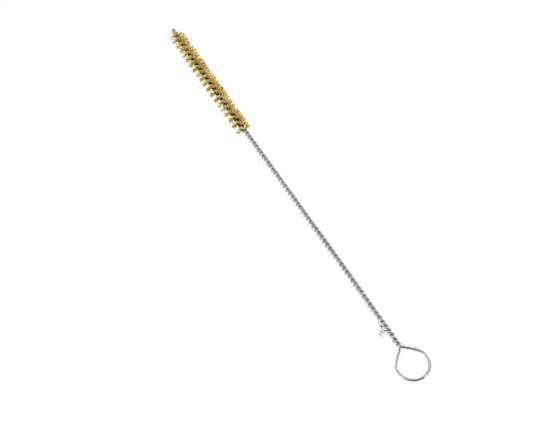 Cepillo de tubo con ojal de 10 mm de alambre de latón corrugado