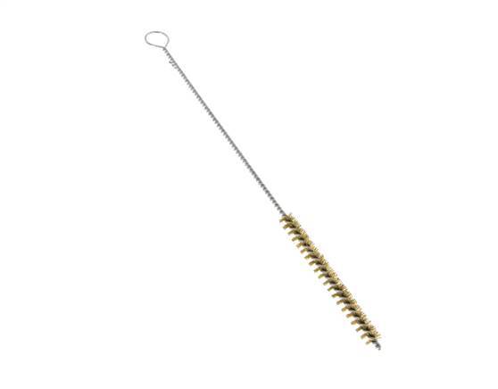Cepillo de tubo con ojal de 10 mm de alambre de latón corrugado