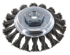 Cepillo biselado de alambre de acero trenzado 100X12 mm ( M14X2)
