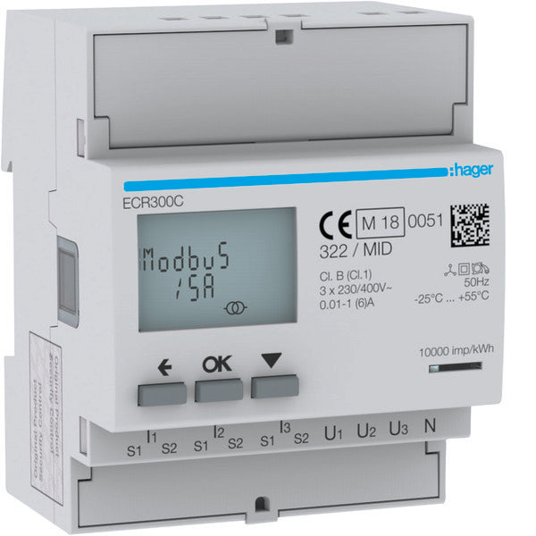 Contador de Electricidad Hager - ECR300C