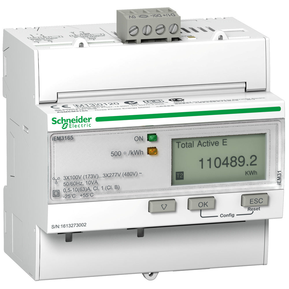 Contador de Electricidad Schneider Electric Acti 9 - A9MEM3165