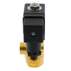 Electroválvula TP-DB 1/4'' 3/2 vías NA Latón FKM 0-2bar 24V DC