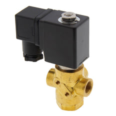 Electroválvula TP-DD 1/4'' 3/2 Vías UN Latón EPDM 0-0,8bar 24V DC