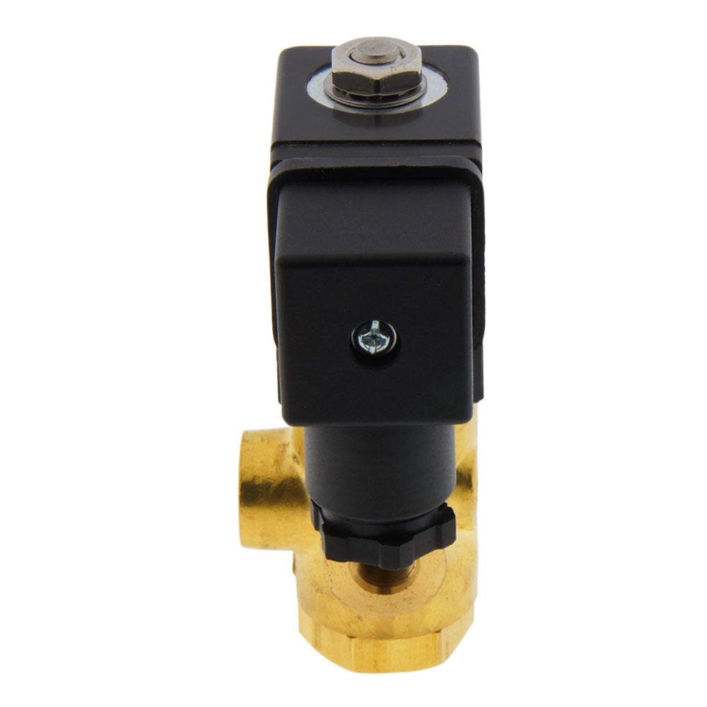 Electroválvula TP-DD 1/8'' 3/2 Vías UN Latón FKM 0-5bar 24V AC