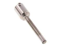 Termopozo de acero inoxidable de conexión soldada para vástago de 100 mm, máx. 600°C y 25 bares