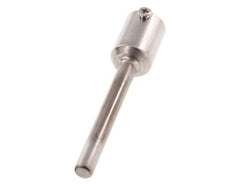 Termopozo de acero inoxidable de conexión soldada para vástago de 100 mm, máx. 600°C y 25 bares