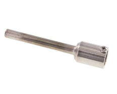 Termopozo de acero inoxidable de conexión soldada para vástago de 100 mm, máx. 600°C y 25 bares