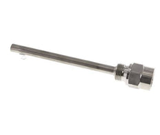 Termopozo de acero inoxidable G 1/2 pulgadas para vástago de 160 mm Máx. 600°C y 25 bares