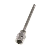 Termopozo de acero inoxidable G 1/2 pulgadas para vástago de 160 mm Máx. 600°C y 25 bares