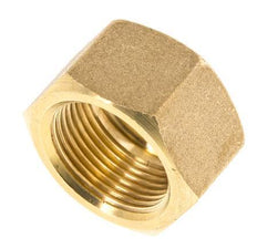 Tuerca de unión de latón M24x1,5 x 18 mm para racor de compresión