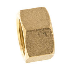 Tuerca de unión de latón M24x1,5 x 18 mm para racor de compresión