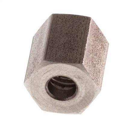 M8x1 x 4LL Stainless steel Union nut for Cutting ring [2 Pieces]