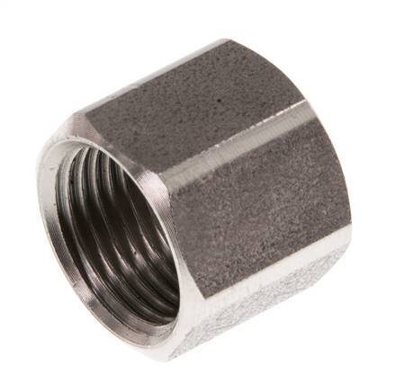 M12x1 x 8LL Tuerca de unión de acero inoxidable para anillo de corte