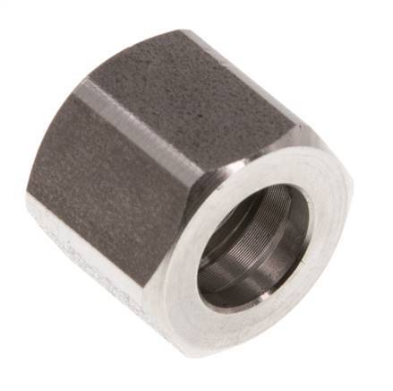 M12x1 x 8LL Tuerca de unión de acero inoxidable para anillo de corte