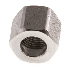 M12x1 x 8LL Tuerca de unión de acero inoxidable para anillo de corte