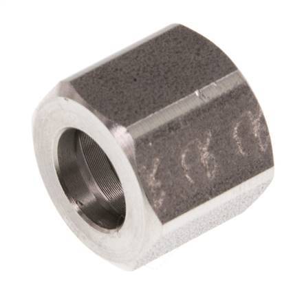 M12x1 x 8LL Tuerca de unión de acero inoxidable para anillo de corte