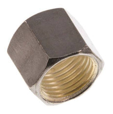 M16x1,5 x 8S Tuerca de unión de acero inoxidable para anillo de compresión