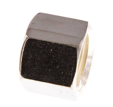 M16x1,5 x 10L Tuerca de unión de acero inoxidable para anillo de compresión