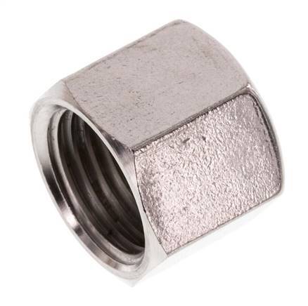 M16x1,5 x 10L Tuerca de unión de acero inoxidable para anillo de corte
