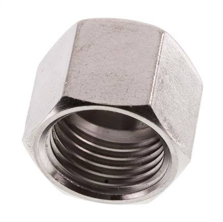 M16x1,5 x 10L Tuerca de unión de acero inoxidable para anillo de corte