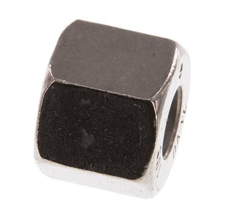M18x1,5 x 10S Tuerca de unión de acero inoxidable para anillo de corte