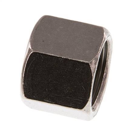 M18x1,5 x 10S Tuerca de unión de acero inoxidable para anillo de corte