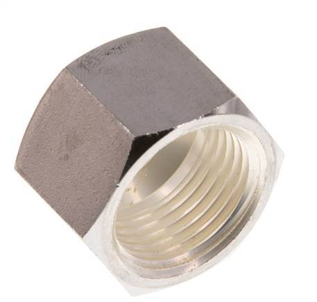 M18x1,5 x 12L Tuerca de unión de acero inoxidable para anillo de compresión