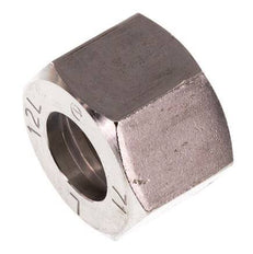 M18x1,5 x 12L Tuerca de unión de acero inoxidable para anillo de corte