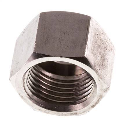 M18x1,5 x 12L Tuerca de unión de acero inoxidable para anillo de corte