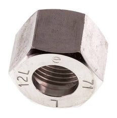 M18x1,5 x 12L Tuerca de unión de acero inoxidable para anillo de corte