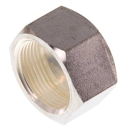 M26x1,5 x 18L Tuerca de unión de acero inoxidable para anillo de compresión