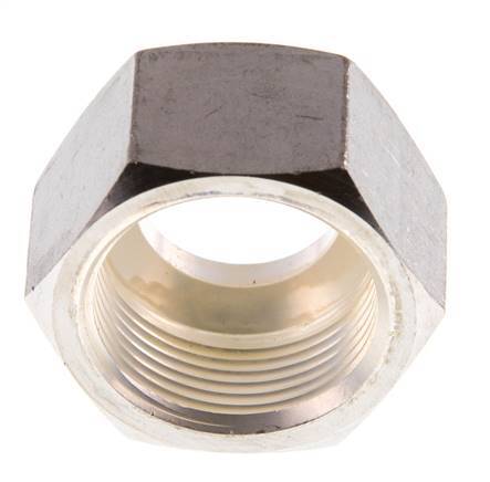 M26x1,5 x 18L Tuerca de unión de acero inoxidable para anillo de compresión